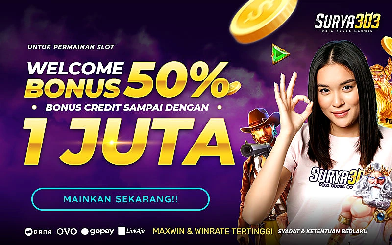 Promo welcome SURYA303
